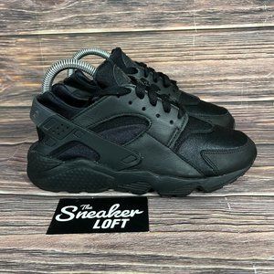 triple black huarache womens